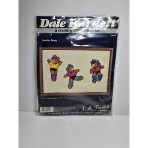 Dale Burdett~Aerobic Bears~cross stitch kit CK2002